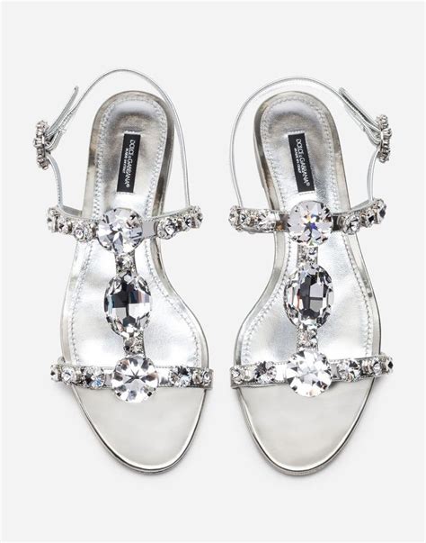 sanadali dolce gabbana con cristalli